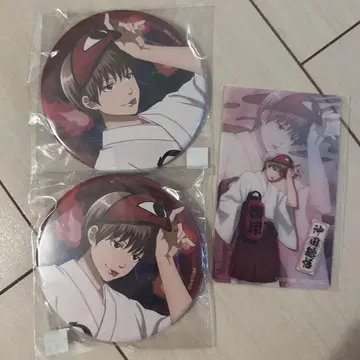 은혼 오키타 소고 최애 챌린지 담력 시험 복권 캔뱃지