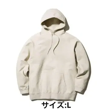 snow peak 스노우피크 리사이클 코튼 후드티 오트밀 L