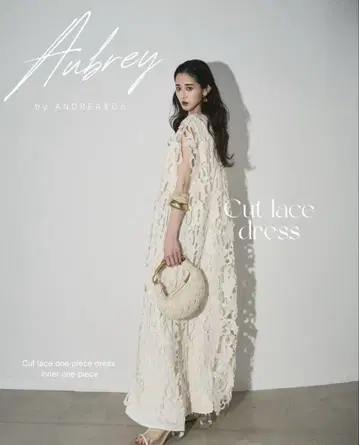 ANDREA&Co. 레이스 레이어드 원피스