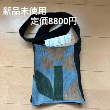 [새상품] 프렌치불 플라워 숄더백 (blue gray)