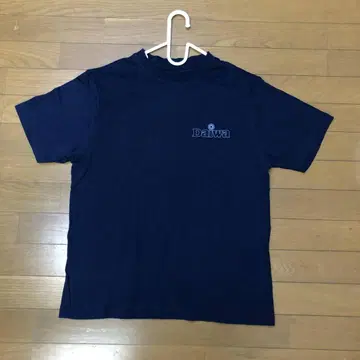 00s DAIWA 다이와정공 반팔 티셔츠 다크 네이비 프리 사이즈