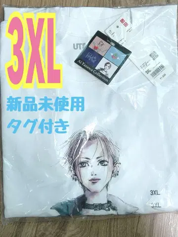 유니클로 야자와 아이 컬렉션 UT NANA 콜라보 티셔츠 3XL