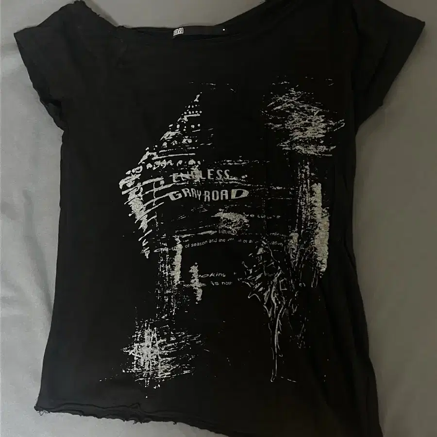 トップス Bohemian Seoul FUNKY SCOOP NECK TEE BOHEMIAN SEOUL | 보헤미안서울 Bohemian Seoul FUNKY SCOOP