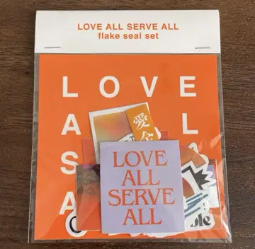 후지이 카제 LOVE ALL SERVE ALL flake seal set