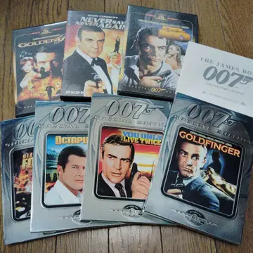 007 특별판 7매 세트 라이선스 카드 포함 DVD