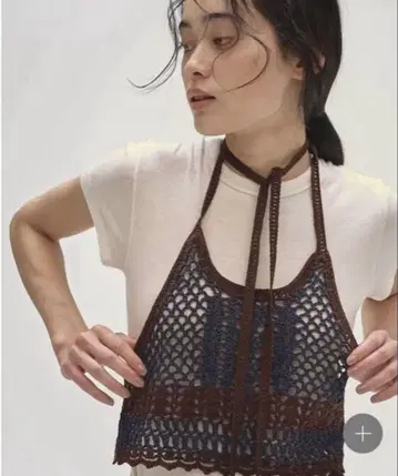 todayful Crochet Knit Bustier