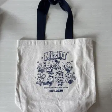 NiziU university 팬미 토트백