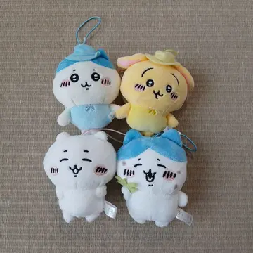 [치이카와] 봉제 인형 4개 세트