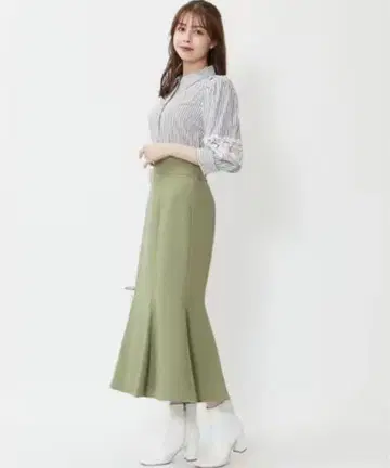 Swingle 머메이드 스커트 그린