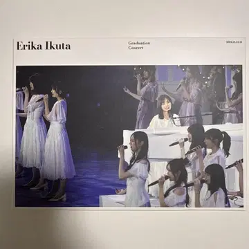 노기자카46 이쿠타 에리카 졸업 콘서트 Blu-ray 완전 생산 한정반