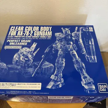 PG UNLEASHED 1/60 RX-78-2 건담 클리어 컬러 바디