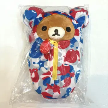 리락쿠마 오사카 엑스포 한정판 콜라보 봉제 인형 먝먝 콜라보