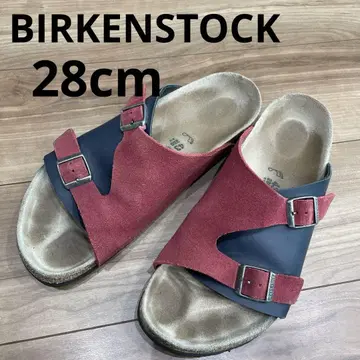 버켄스탁 취리히 43/28.0cm 빨간색 x 네이비