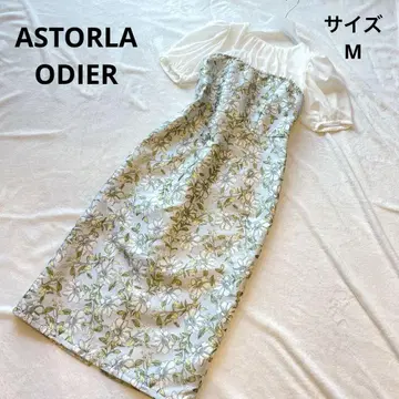 ASTORLA ODIER 꽃무늬 반팔 티셔츠 원피스