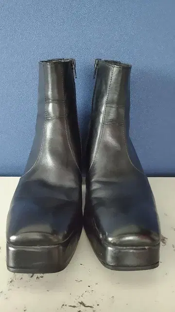 후프 디 두 8cm 힐 70년대 부츠