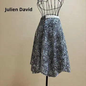 Julien David 줄리앙 데이비드 S 스커트 꽃무늬 새상품