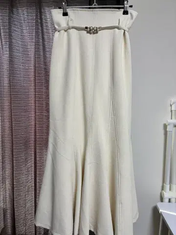 And Couture 벨트 머메이드 스커트