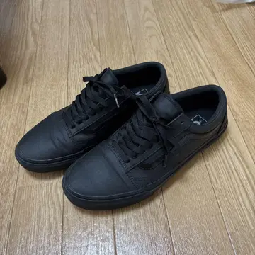 반스 스니커즈 블랙 새상품급 26.5cm