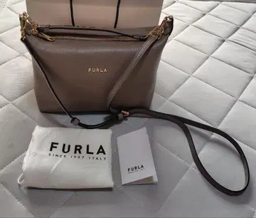 FURLA 미니 숄더 토트백 그레이지 새상품