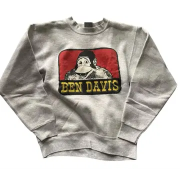 90s BEN DAVIS 벤 데이비스 그레이 USA M 맨투맨