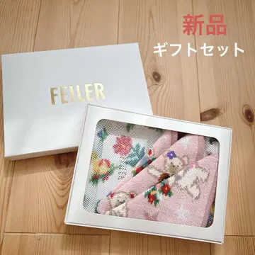[미사용 새상품] 페일러*메쉬 파우치 L & 타월 손수건 / 기프트 세트