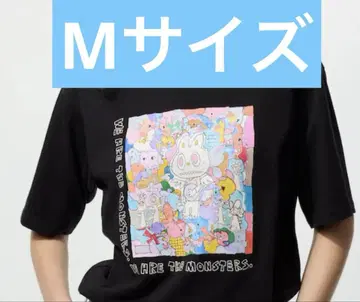 유니클로 UT POP MART 00 WHITE M 사이즈 라부부
