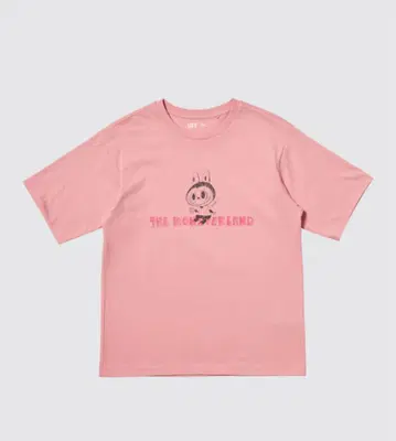 유니클로 UT POP MART 00 WHITE M 사이즈 라부부