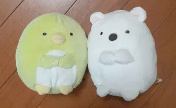 스미코구라시 봉제 인형 시로쿠마 & 펭귄?