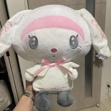 토끼 봉제 인형 리본 포함 마이멜로디 마이멜로디