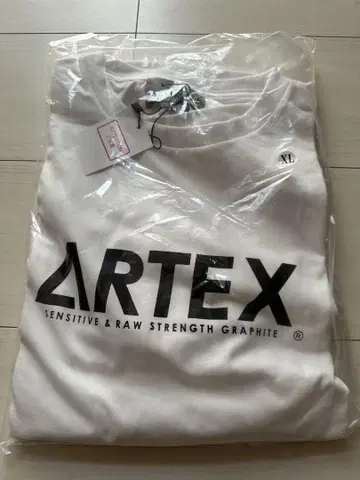 [이벤트 한정] DRT ARTEX 롱 슬리브 티셔츠 XL WHITE