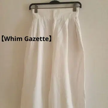 [WhimGazette] 윔가제트 와이드 팬츠 면 100%