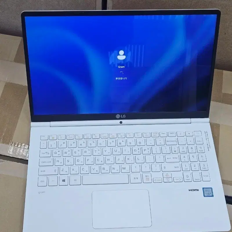 LG그램 15인치 2019.08 i7 8GB 256GB 노트북