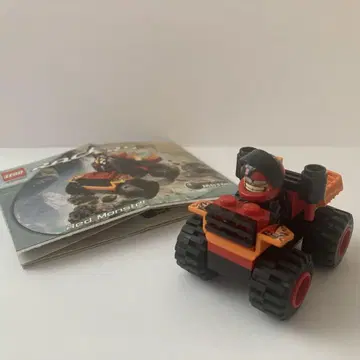 레고 RACERS 풀백식 4592 RED MONSTER