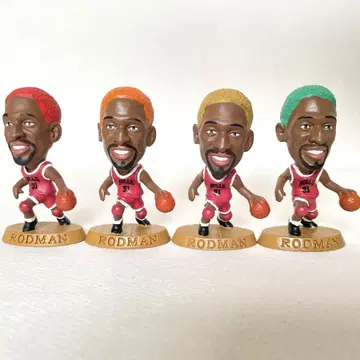 코린시안 헤드라이너즈 NBA 로드먼 피규어 4체 세트