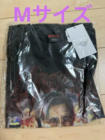 지면사들 T셔츠 Netflix 해리슨 팝업 한정 M 사이즈