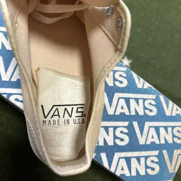 반스 US VANS 아이보리 빈티지 데드스탁 초레어