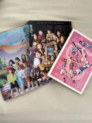TWICE 포토북 CD 3권