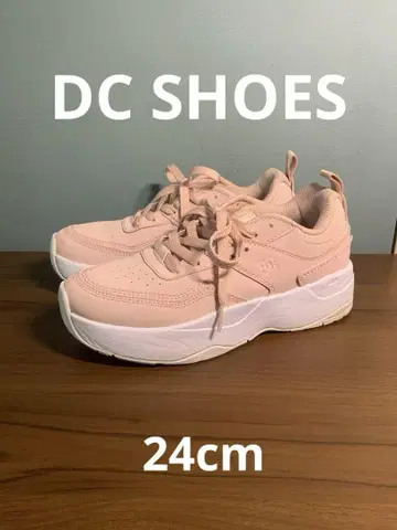 DC SHOES 여성용 통굽 신발 핑크 24cm