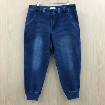 록키 먼로 데님 조거 팬츠 F0826B18