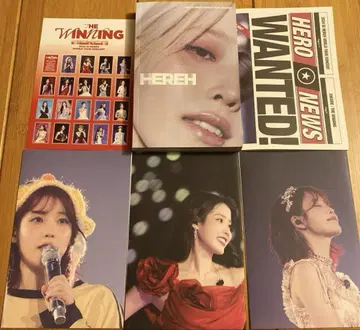 IU THE WINNING HEREH DVD 혜택 세트 포스터 씰