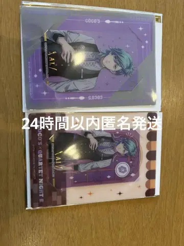 코코스 COCO'S 코코스 오리지널 일러스트 클리어 카드 아이 타브나이