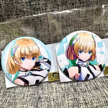 낙원추방 안젤라 발자크 캔뱃지 2개 복권 콜렉트