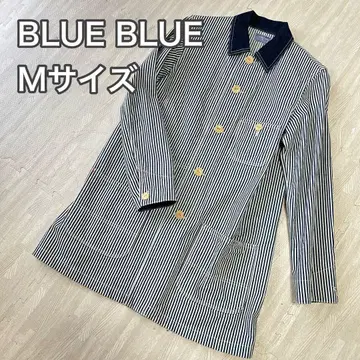 [새상품급] BLUE BLUE 히코리 스트라이프 샵코트 M 사이즈