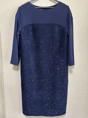 Grace continental 네이비 스팽글 원피스 시착 6703