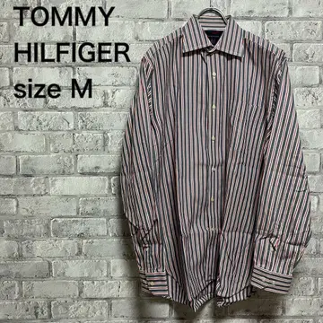 [ TOMMY HILFIGER ] 타미 스트라이프 셔츠 긴팔 셔츠 멋쟁이