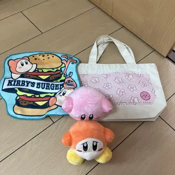 커비 봉제 인형 세트
