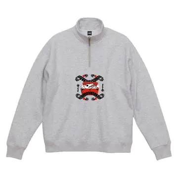 KMNZ KMN HALF ZIP SWEATSHIRT - HANG OUT
