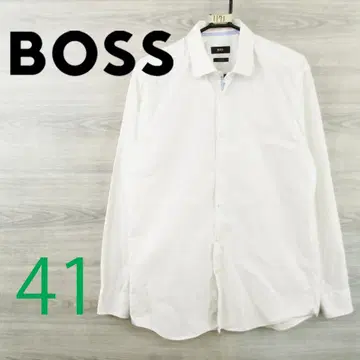 BOSS 휴고보스 <코튼 긴팔 셔츠 빅 사이즈> M1171c