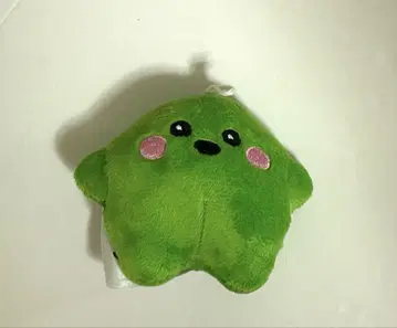 서큘러 봉제 인형 소형 키링 그린 미사용 새상품 엑스포 독일