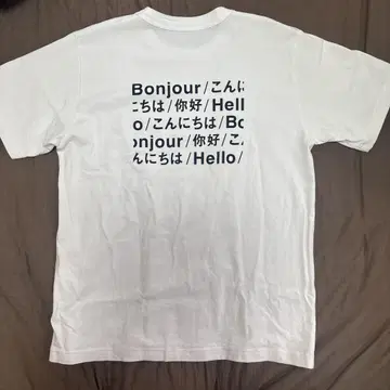 [하자 있음] Hello sacai 한정판 T셔츠